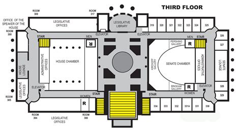 missouri state capitol map.